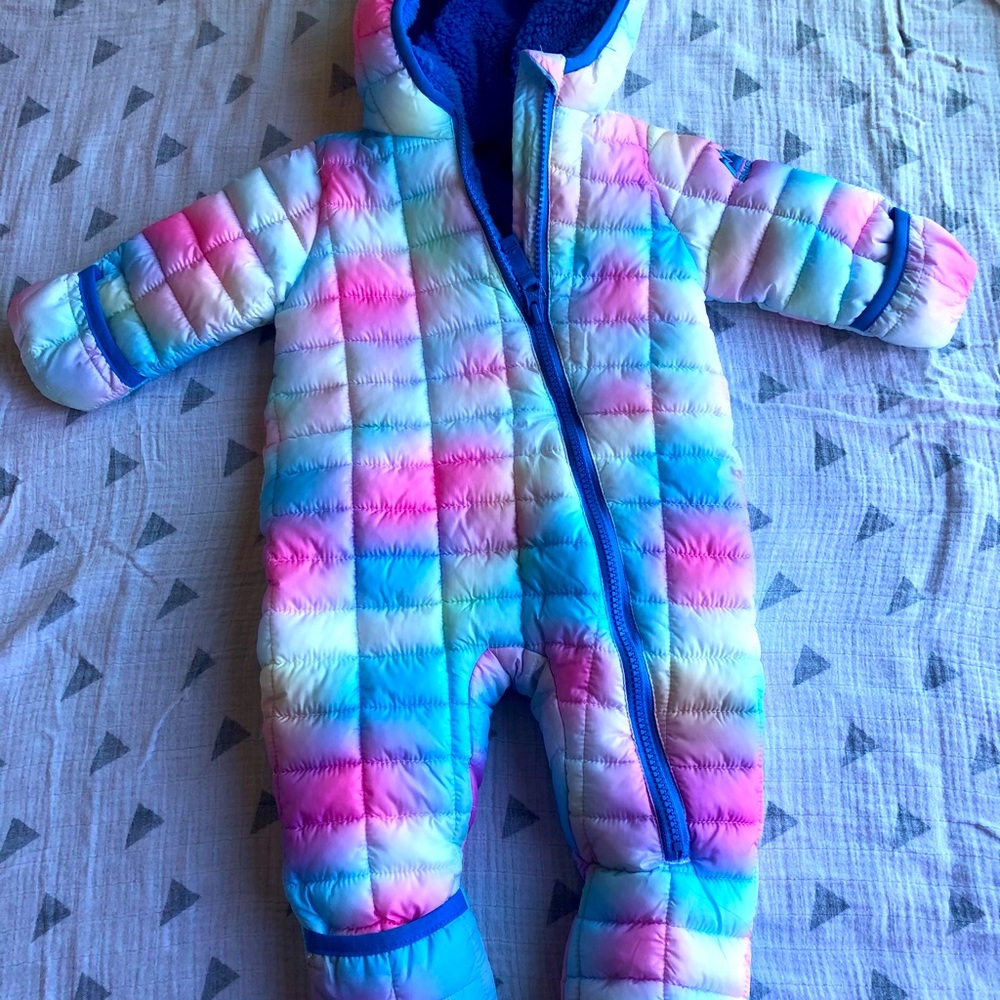 Snozu Baby Snowsuit Rainbow 3-6 months